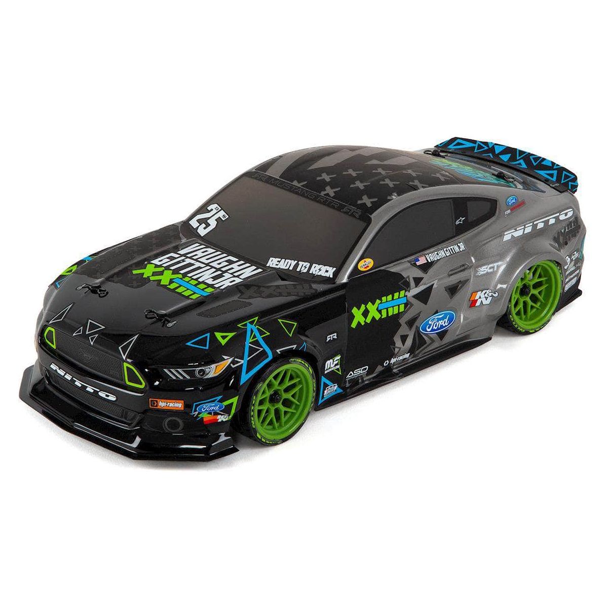  HPI115984, HPI RS4 Sport3 Drift RTR Ford Mustang Vaughn Gittin Jr. Body Sedan、mySite、merchandisen