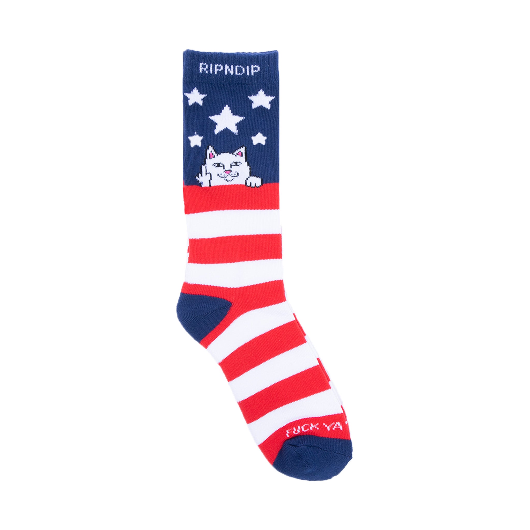  Fuck Ya Merca Socks (Red/White/Blue)、mySite、merchandisen