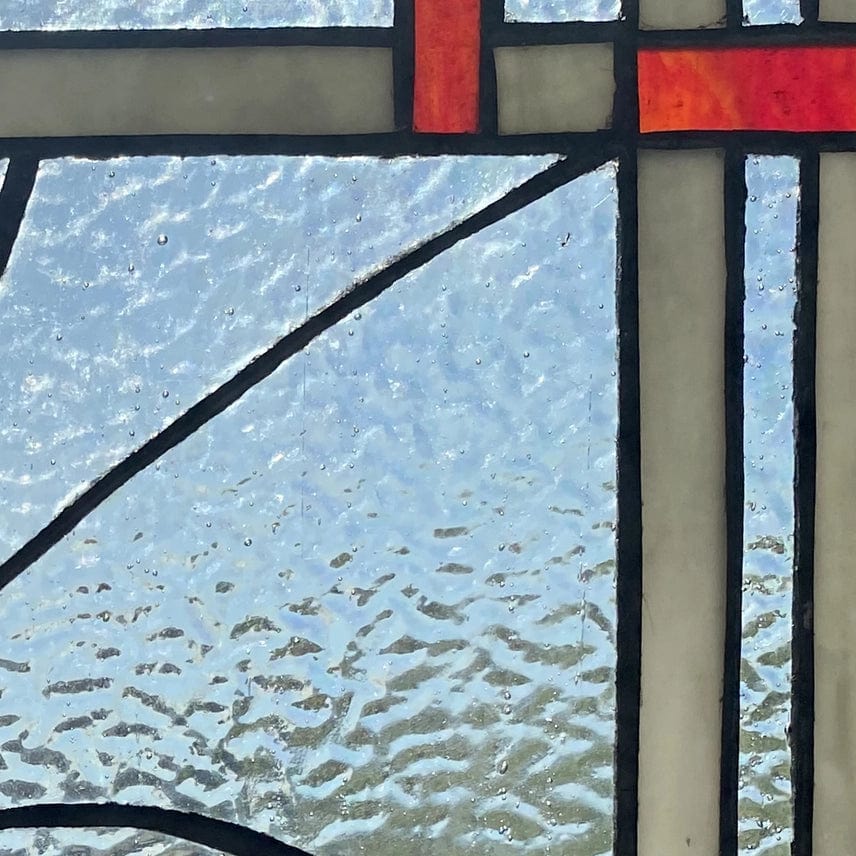 Cardinal Stained Glass Window Panel Handmade in India、mySite、g9winljtr