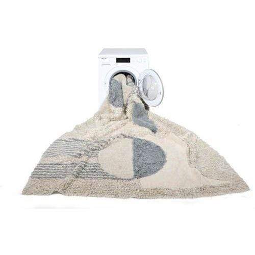 Sun Rays Wool Washable Area Rug、mySite、gigharbornorthrealestate