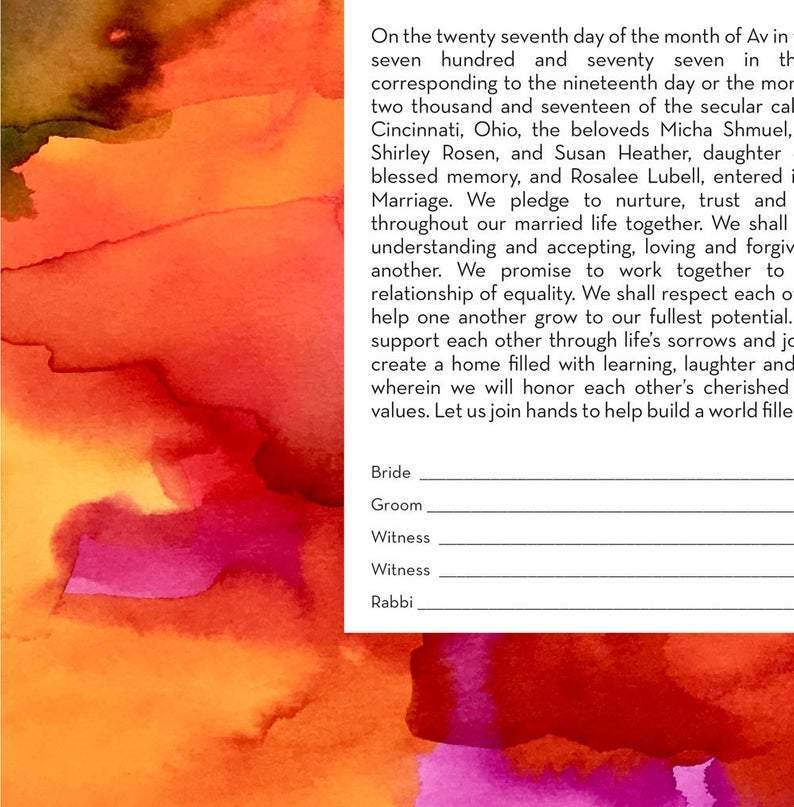 Swoon Ketubah by Susie Lubell、mySite、topwebapps