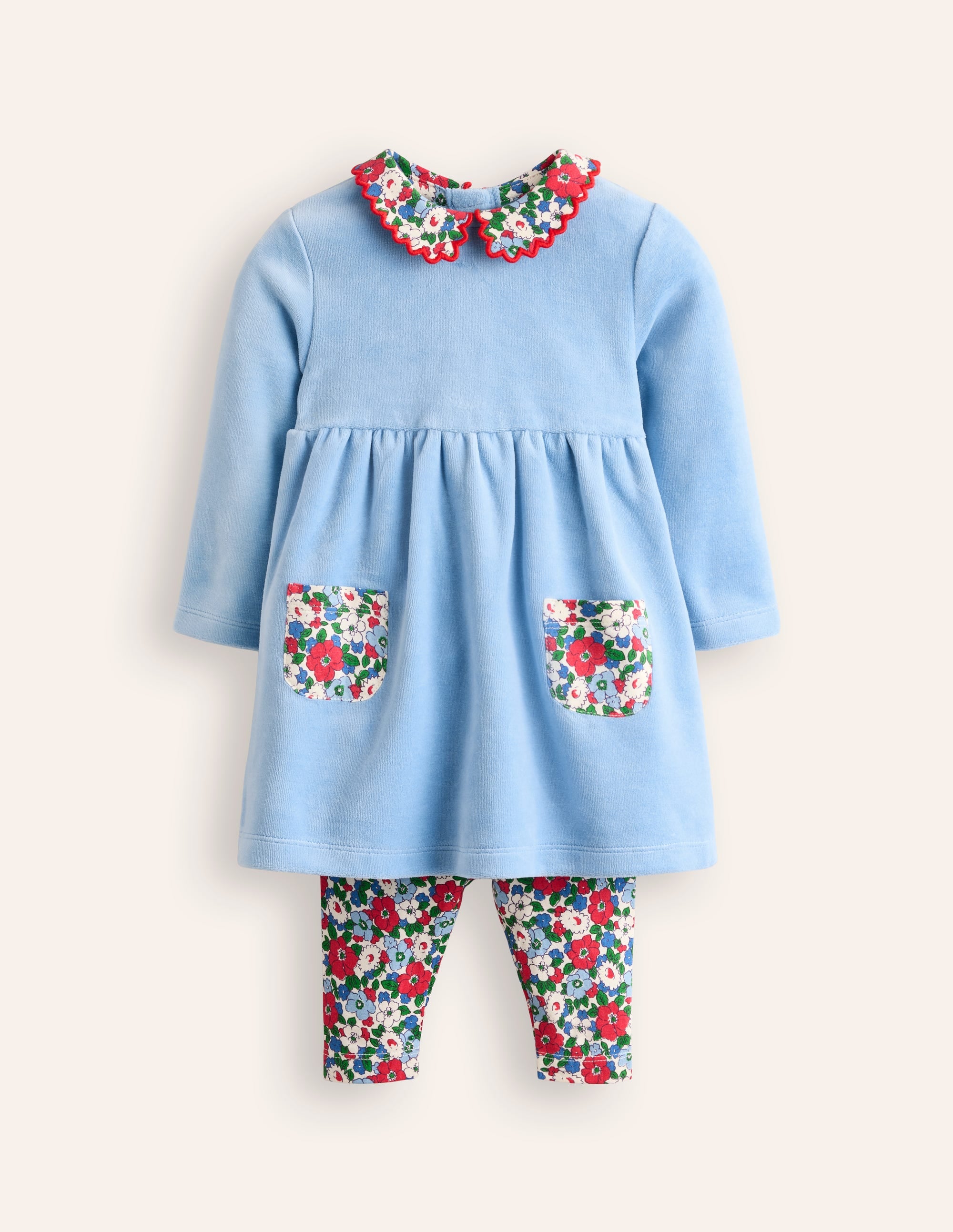  Velour Dress Set-Glacier Blue、mySite、ashleygrahame