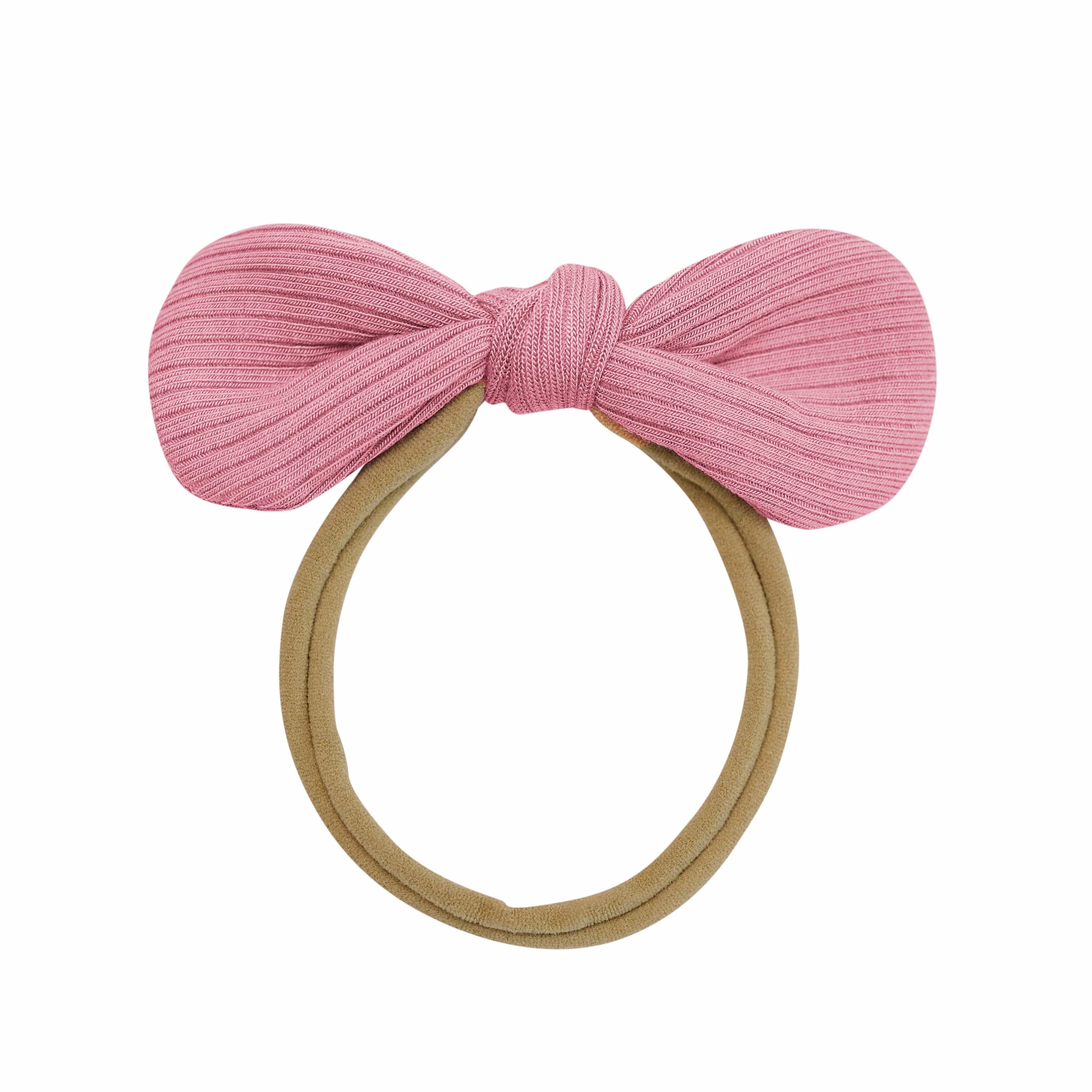  Ribbed Nylon Bow in Apple Blossom、mySite、layawaytickets