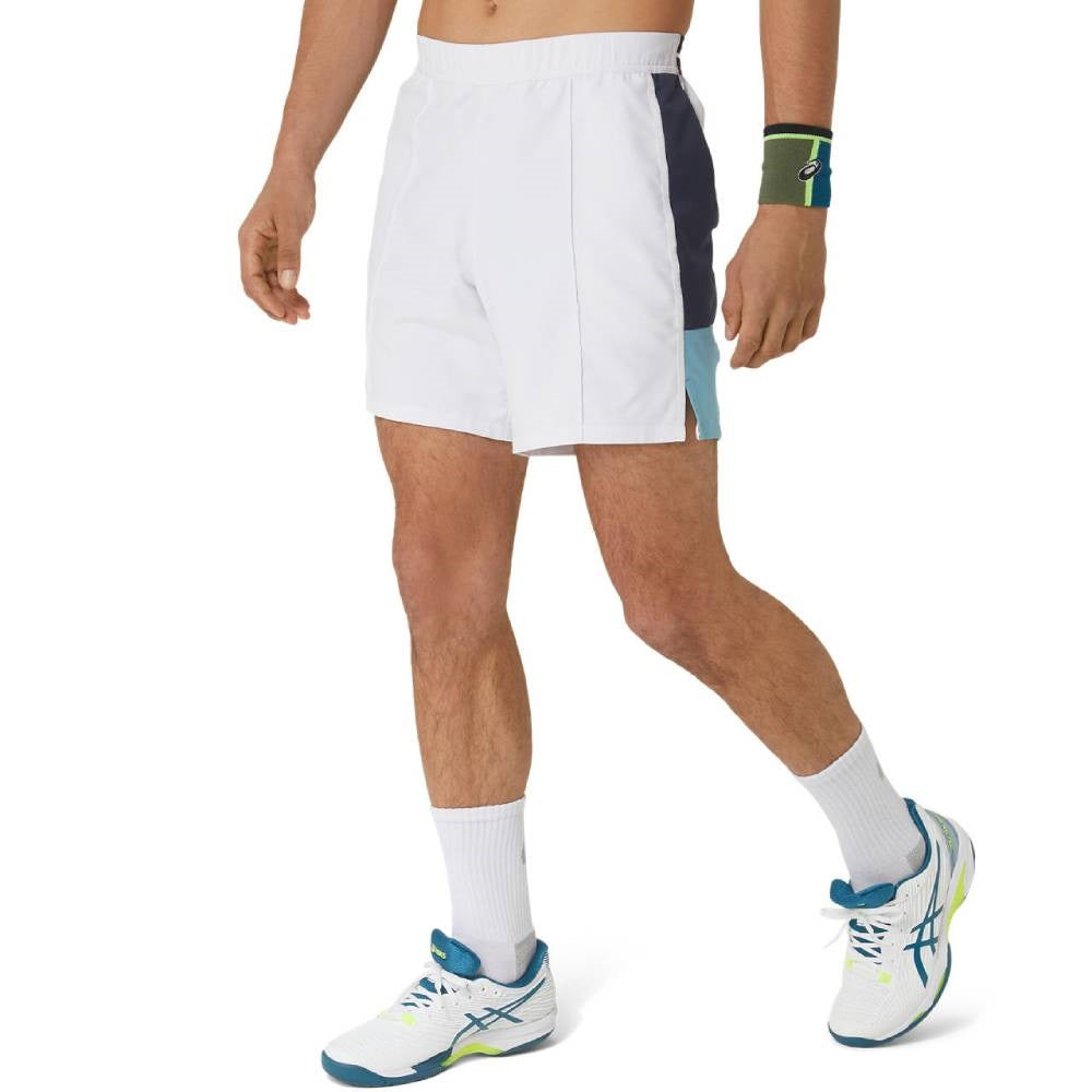 Asics Men's Match Short 7-Inch (White)