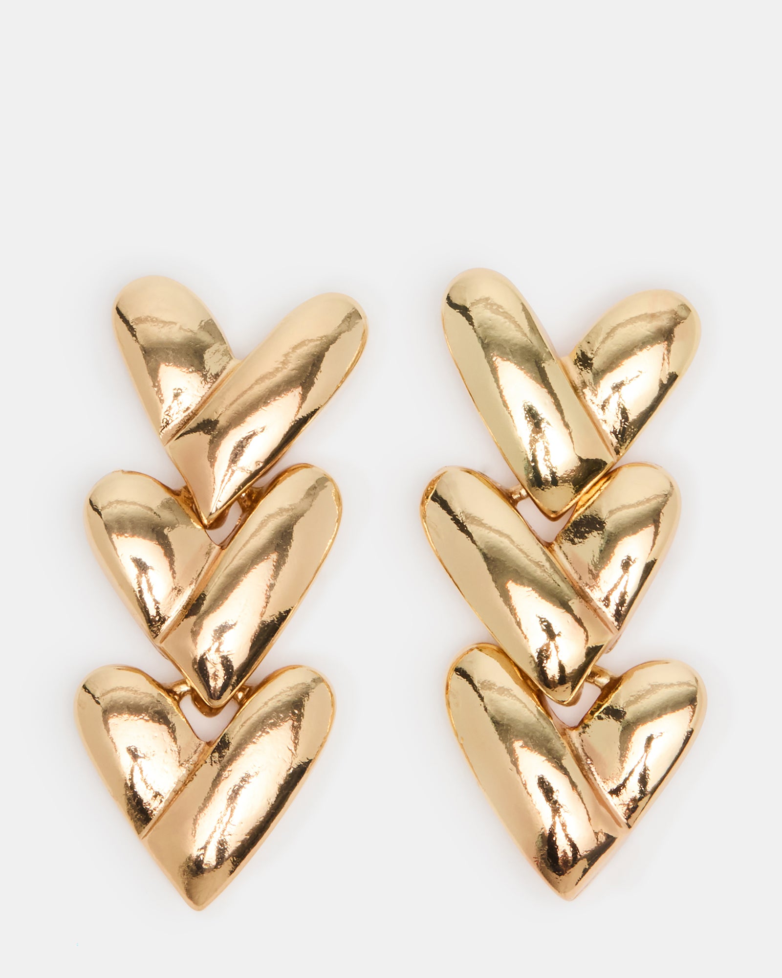 HEART LINEAR EARRINGS GOLD、mySite、gtrtttuynbv