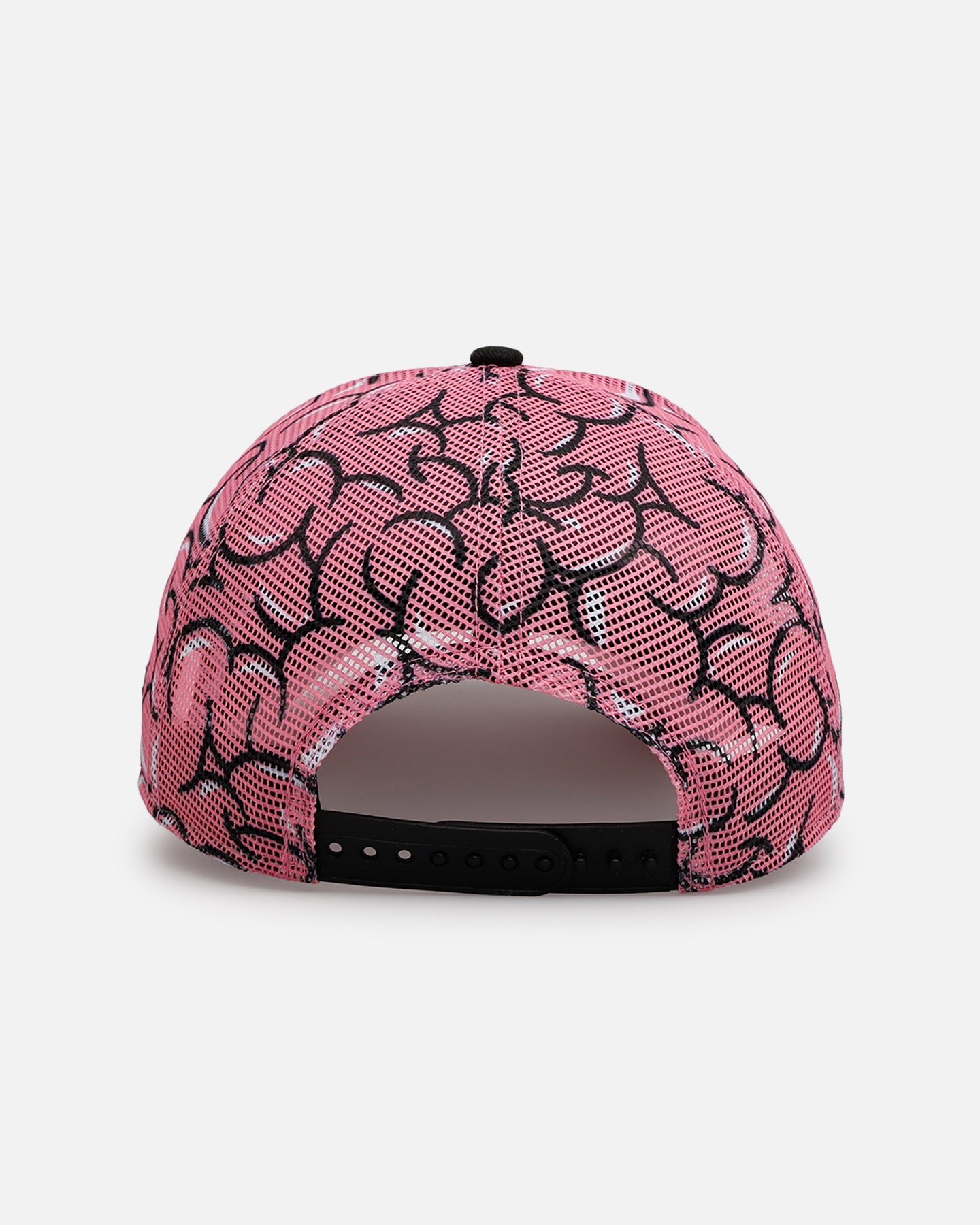 New Era Atlanta Braves 'Thoughtful' 9FORTY A-Frame Trucker Snapback Black/Pink、mySite、zt4zffjzw