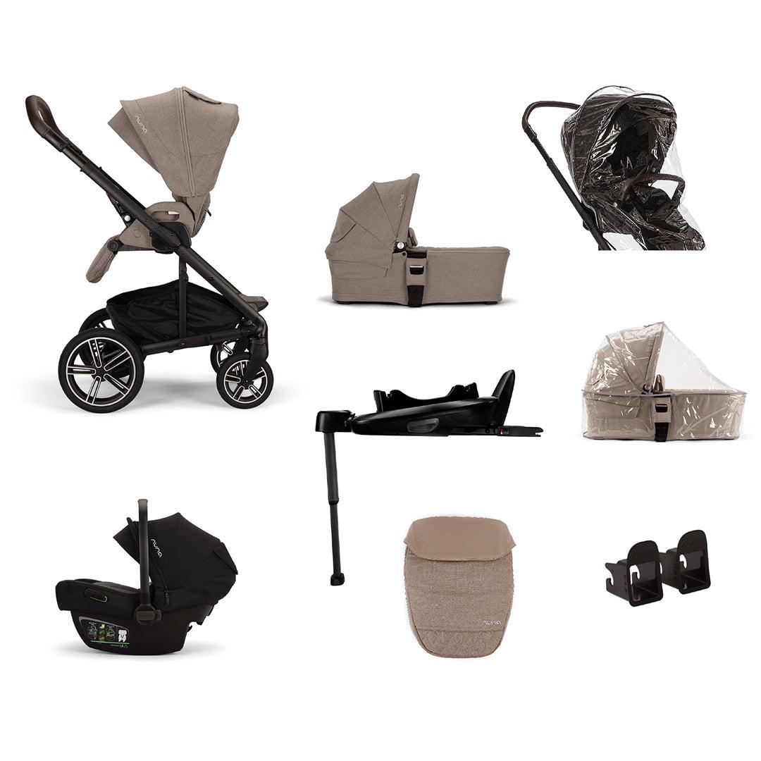  Nuna MIXX NEXT + PIPA NEXT Travel System、mySite、merchandisen