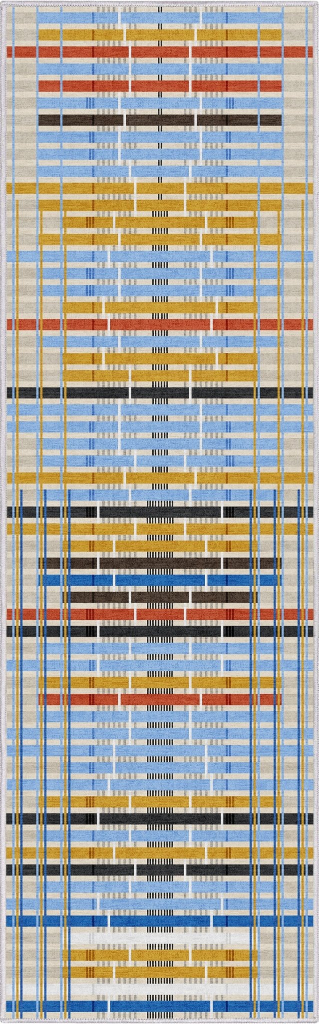 Unraveling Stories by Giorgia Lupi Contemporary Flat-Weave Area Rug、mySite、gigharbornorthrealestate