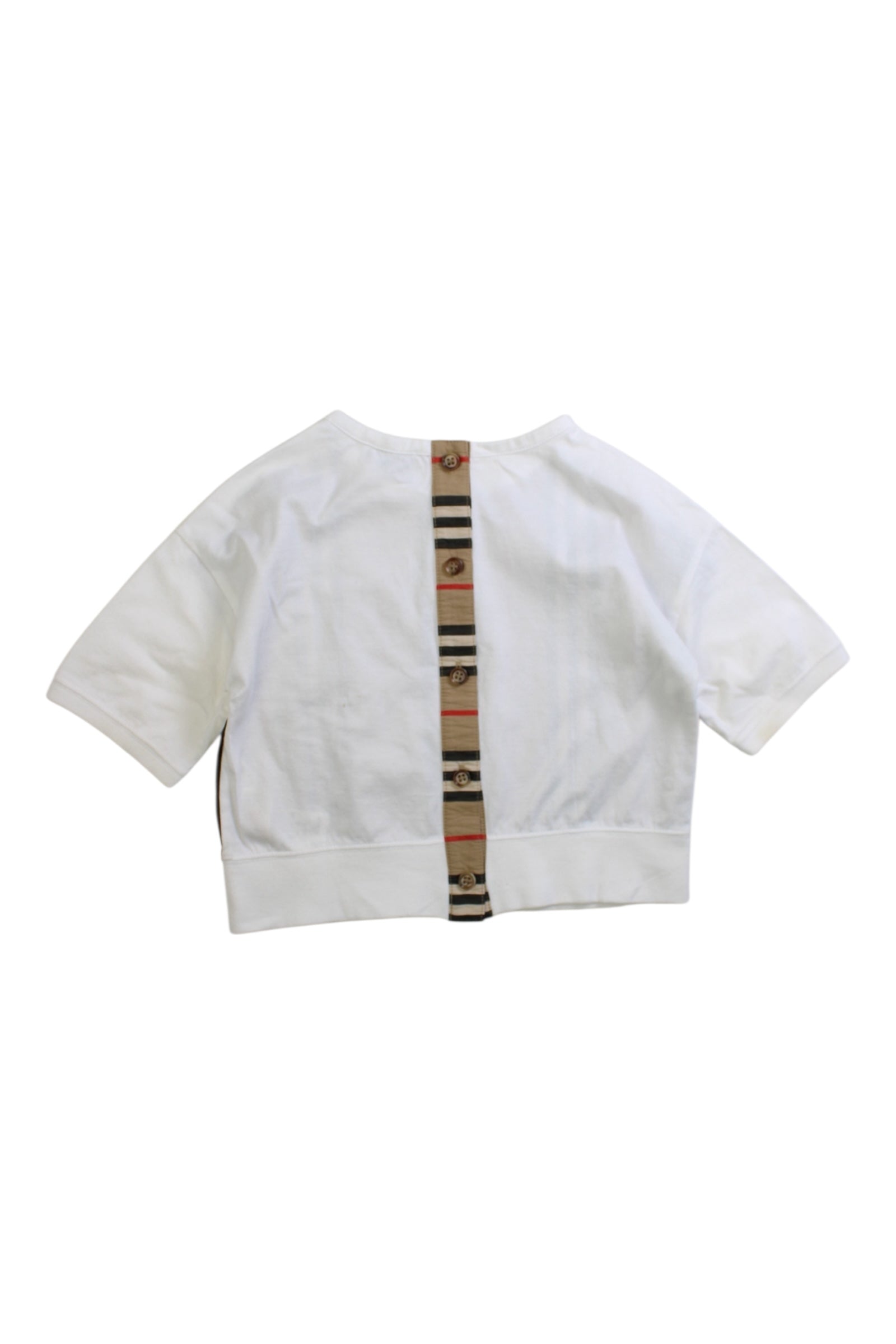 Burberry Striped Short Sleeve Top - Size 3T、mySite、g9winljtr