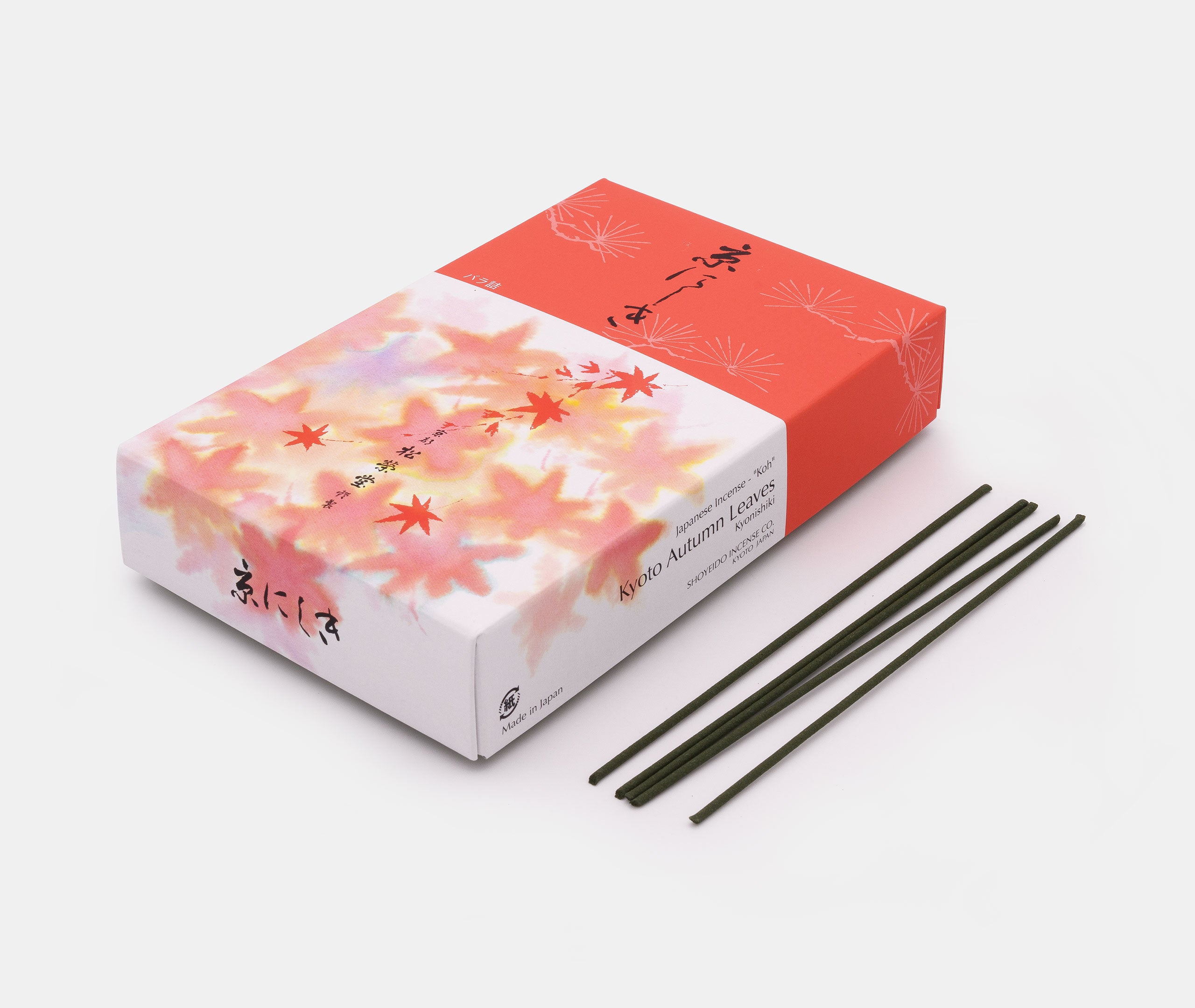 Kyo-nishiki Autumn Leaves Incense - 490 Sticks、mySite、topwebapps