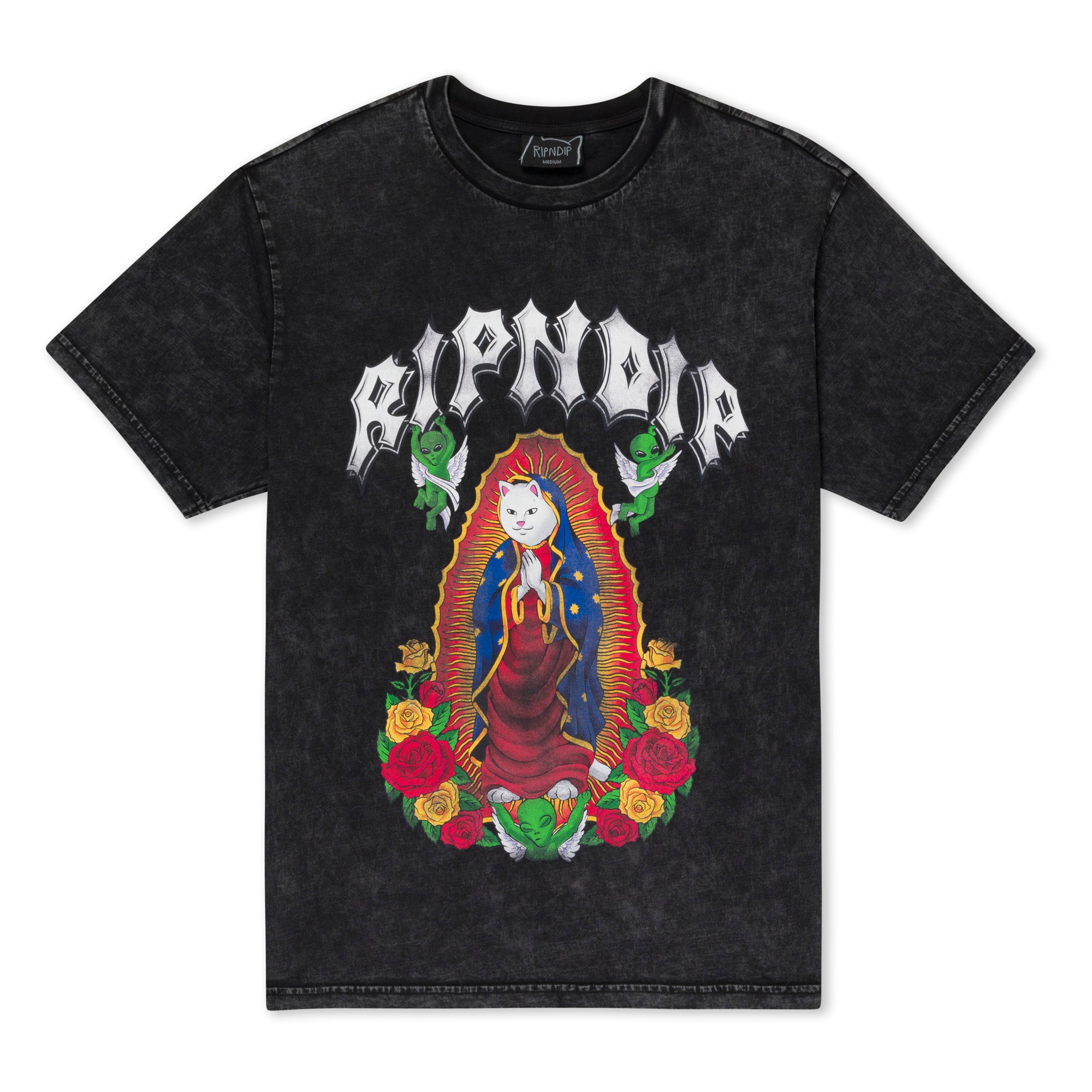  Mother Nerm Tee (Black Wash)、mySite、merchandisen