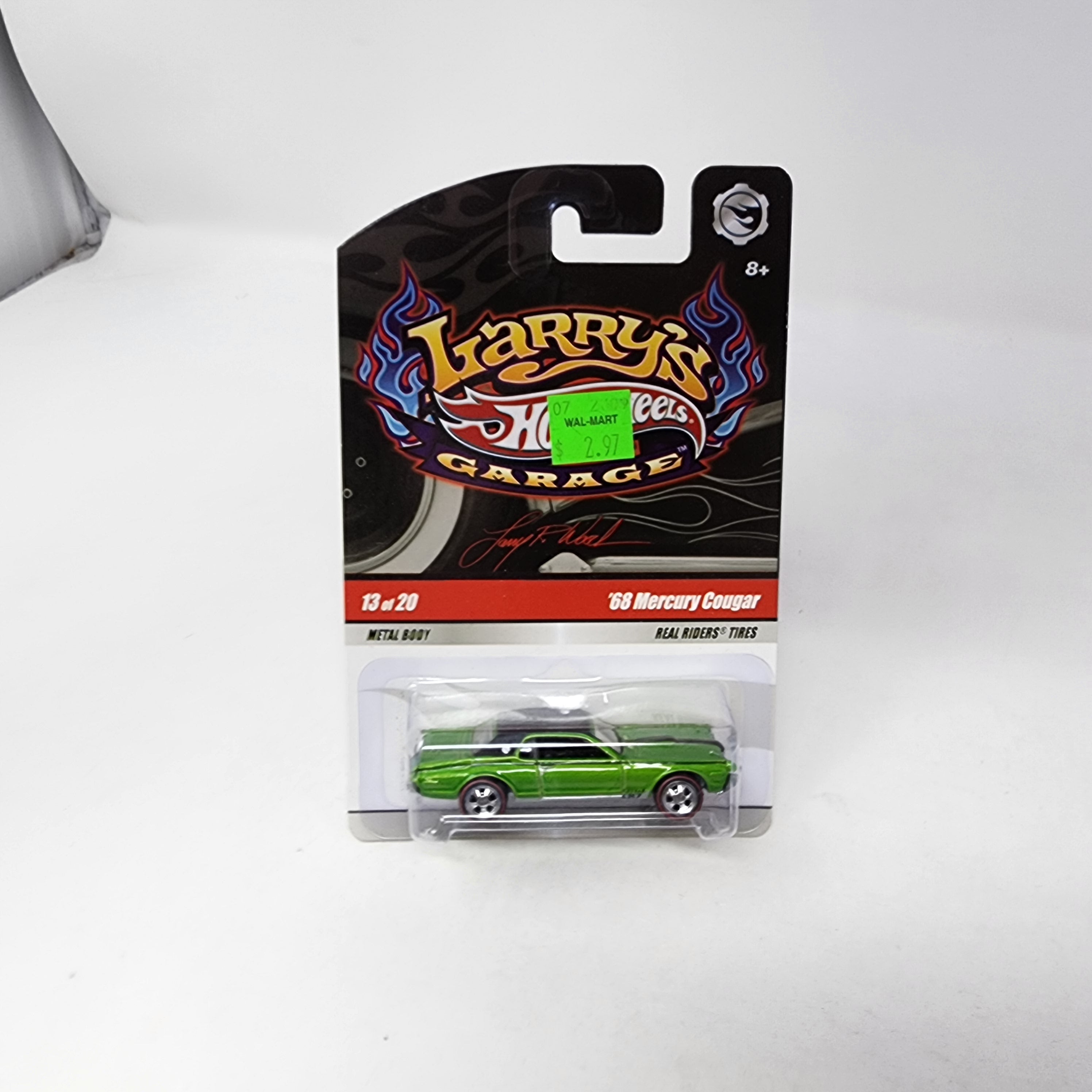 '68 Mercury Cougar * Green * Hot Wheels Garage Larry's、mySite、hgirdovlk