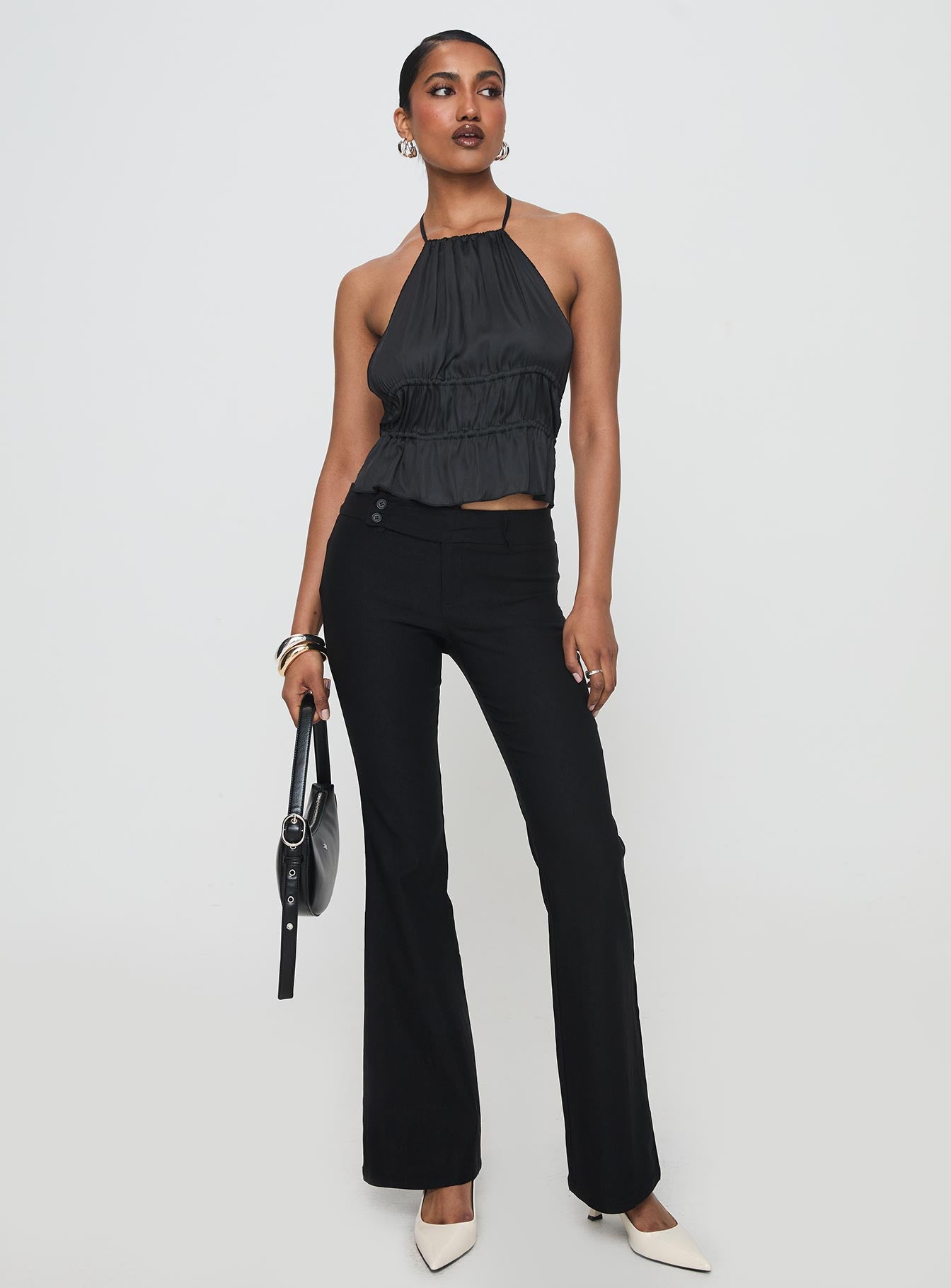 Legacy Halter Top Onyx、mySite、solidvoid