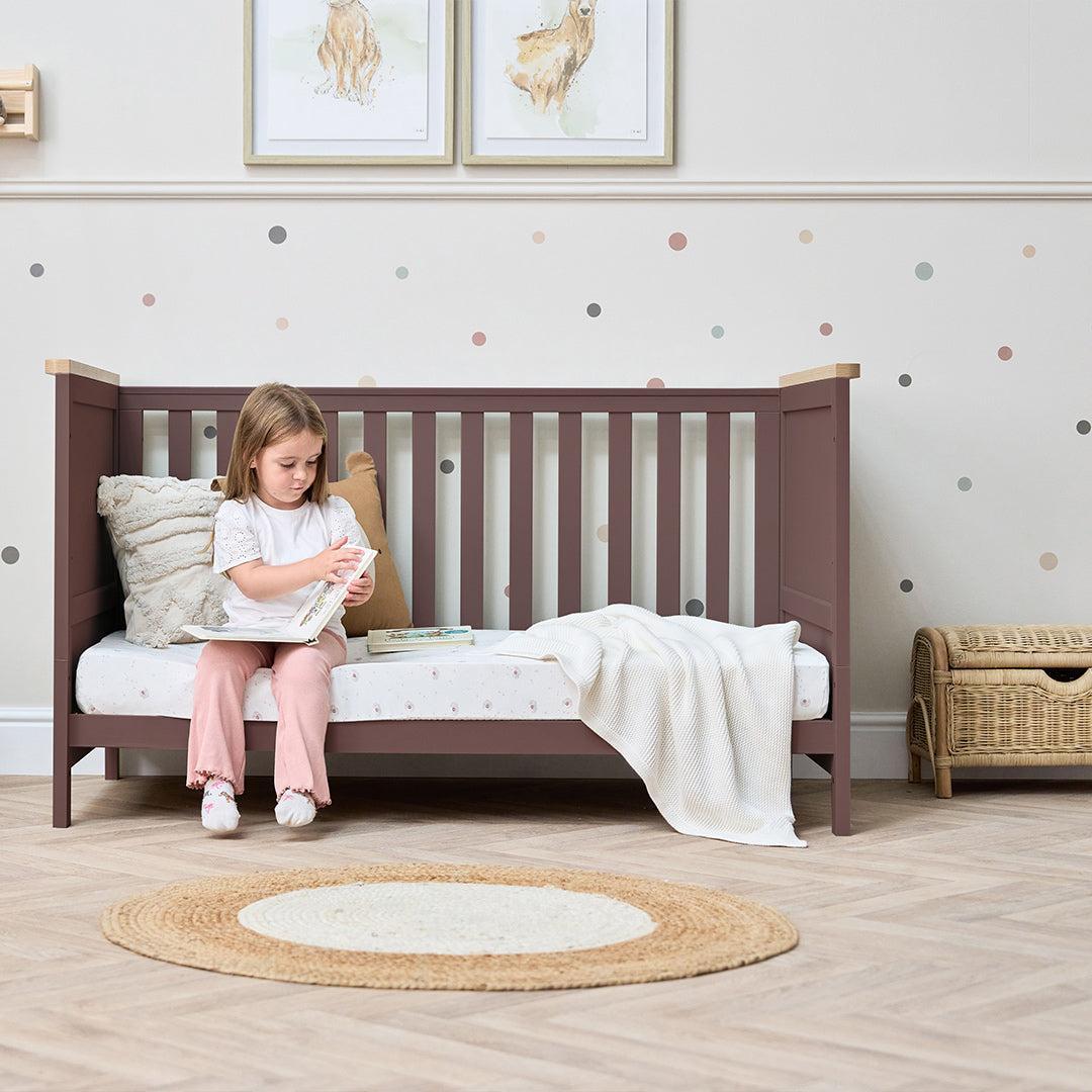  Tutti Bambini Misha Cot Bed - Mulberry/Golden Oak、mySite、merchandisen