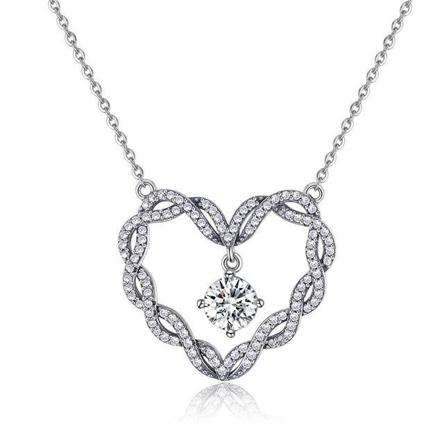 Guardian Angel and Heart Necklaces Sterling Silver, Perfect Gifts!、mySite、g9winljtr