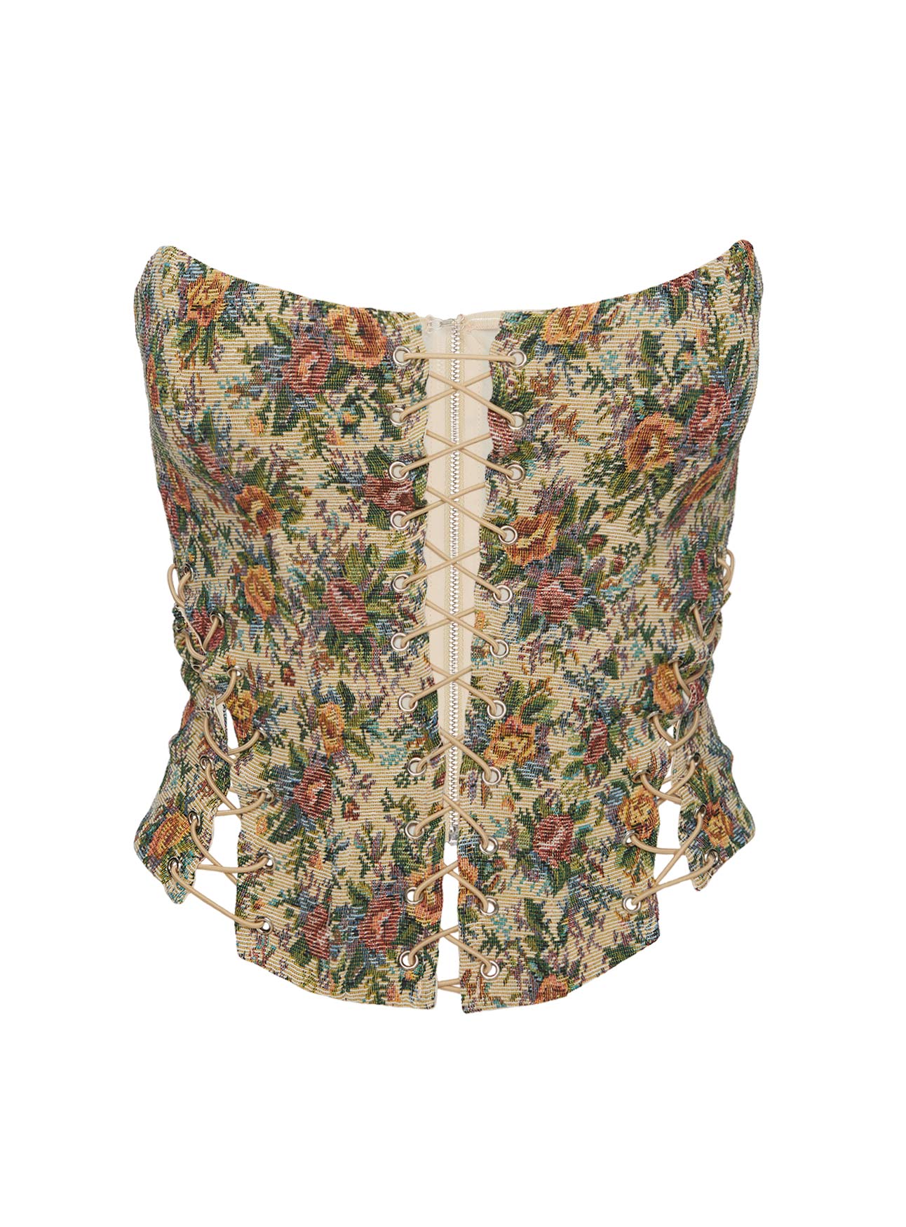 Kaelo Corset Top Multi、mySite、solidvoid