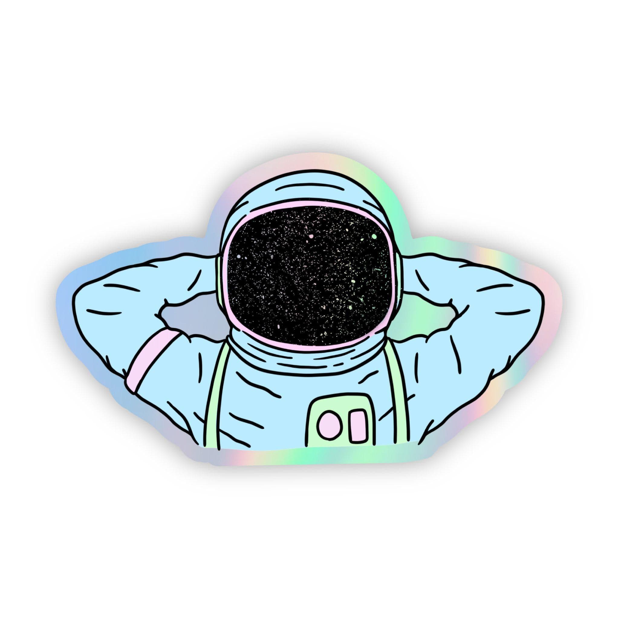  Astronaut Holographic Sticker、mySite、elrpsem3k