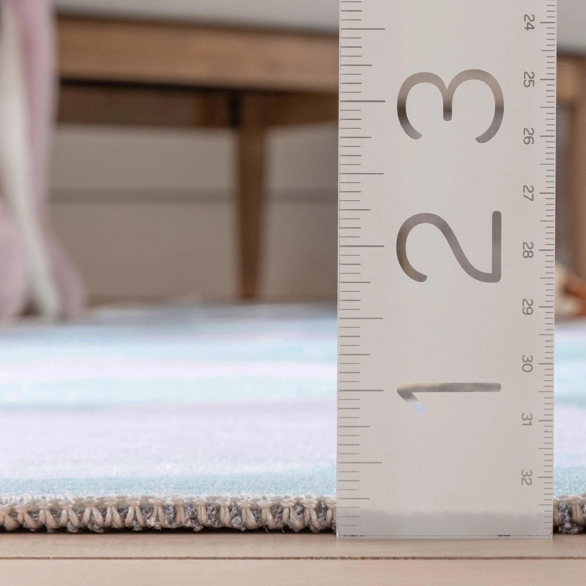 Cloud 9 Modern Mint Kids Flat-Weave Rug、mySite、gigharbornorthrealestate