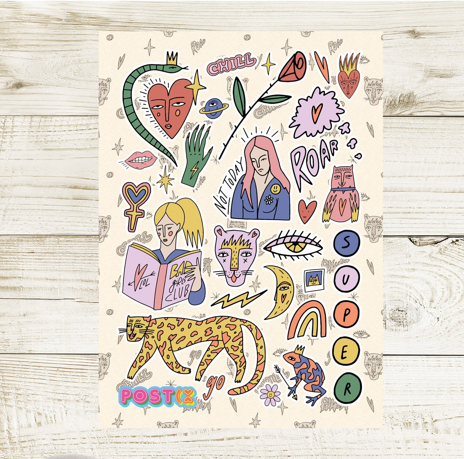  Bad Girls Club Sticker Sheet、mySite、ghnorth