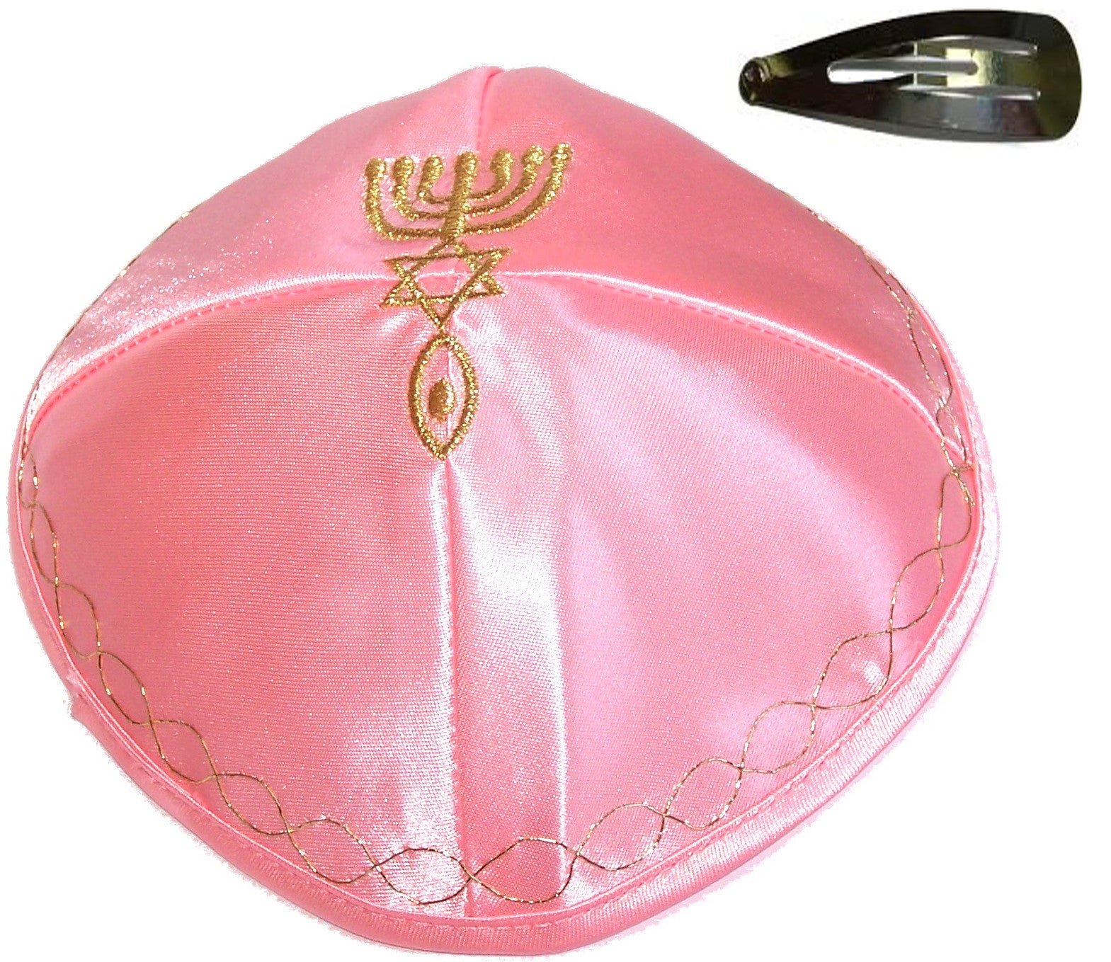 Holy Land Market Womens Messianic Shawl/Tallit - The Messiah Tallit Pink/Gold、mySite、topwebapps