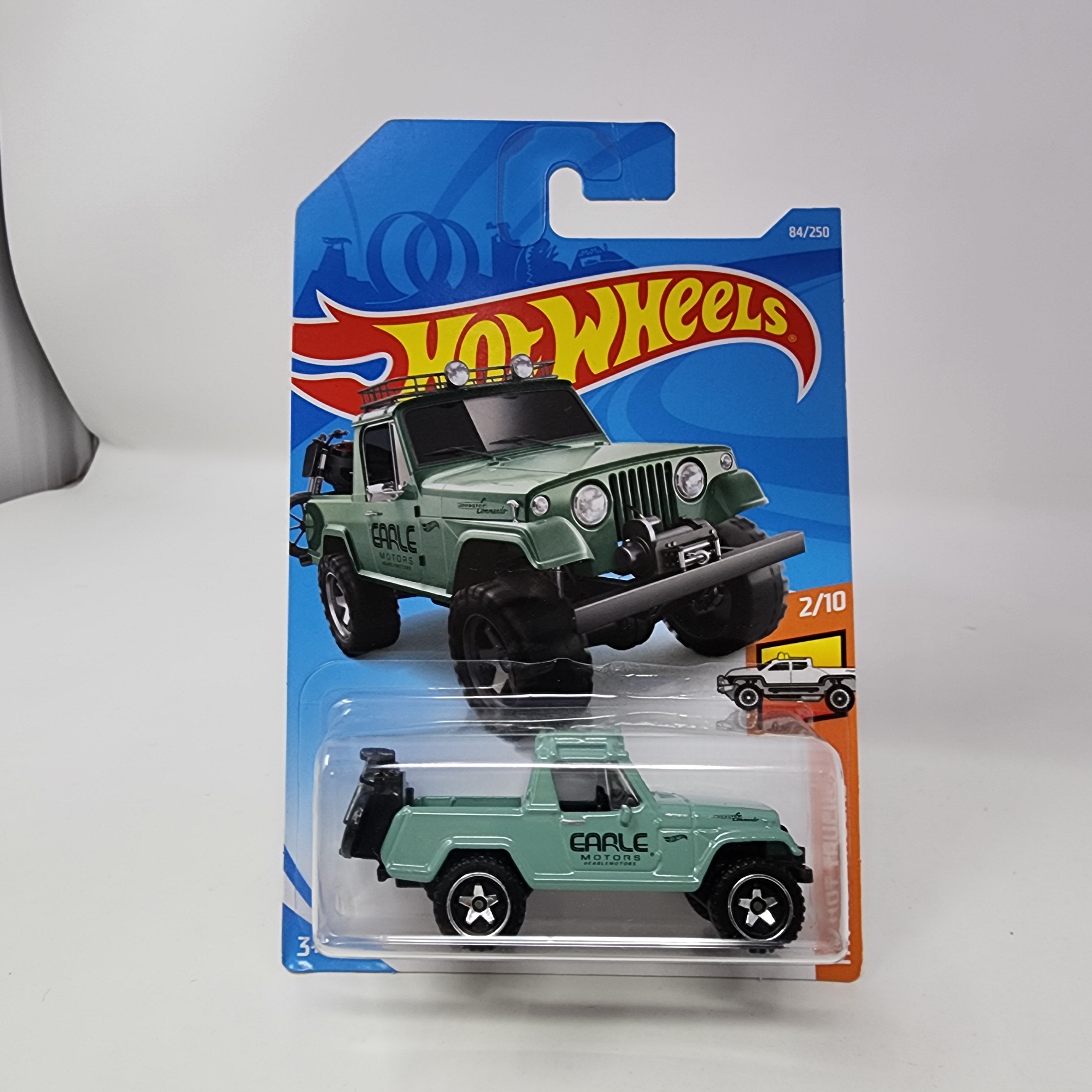 '67 Jeepster Commando #84 * Green * Hot Wheels 2019、mySite、hgirdovlk