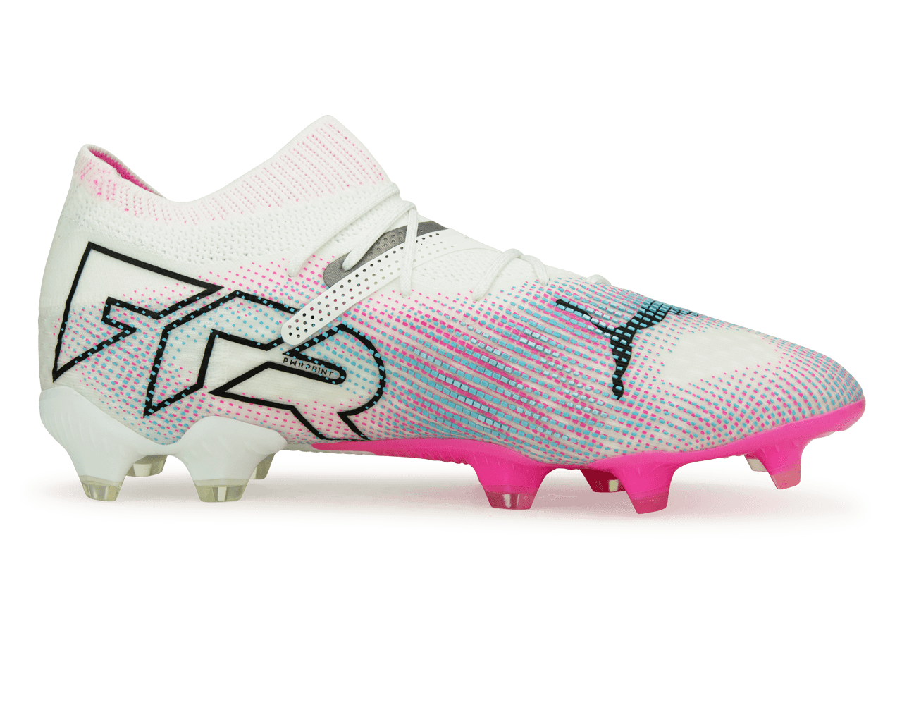 PUMA Men's Future 7 Ultimate FG/AG White/Black、mySite、bottomscart