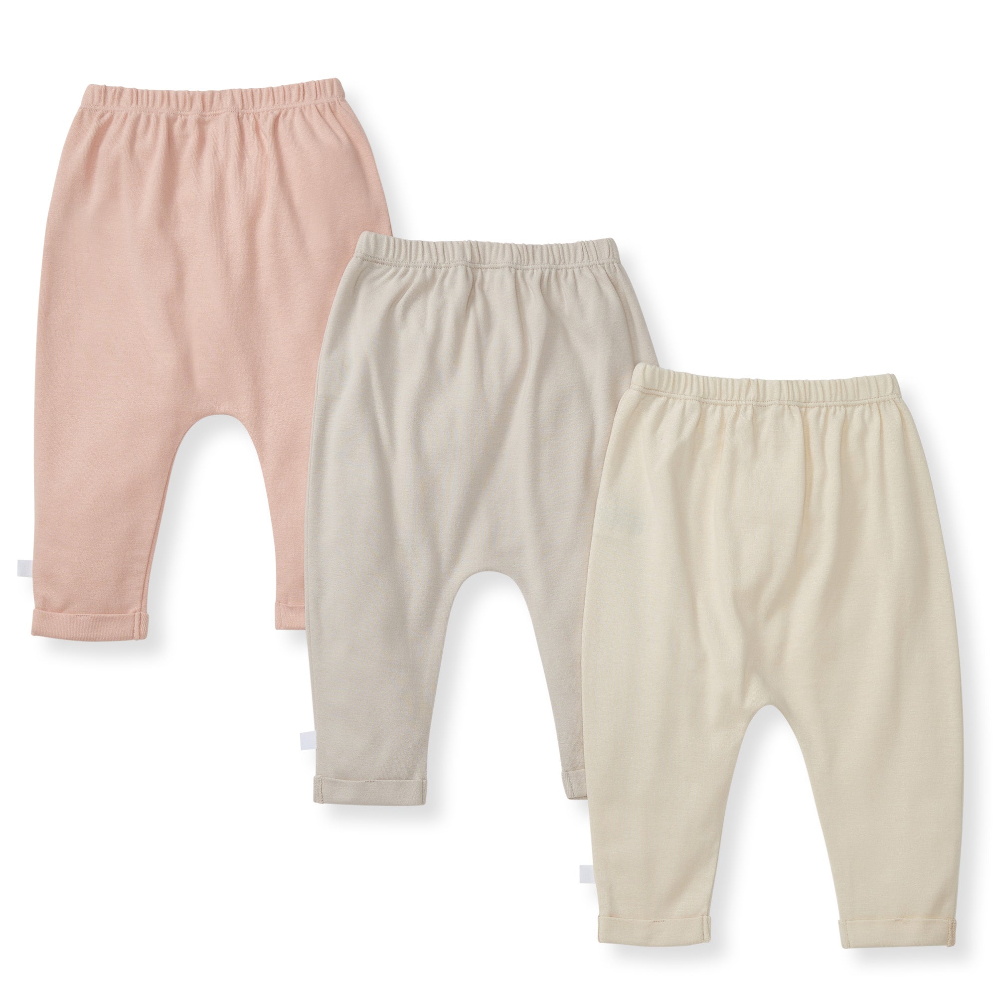  Solid Organic Cotton Baby Pants 3 Pack - Pink Sand、mySite、layawaytickets