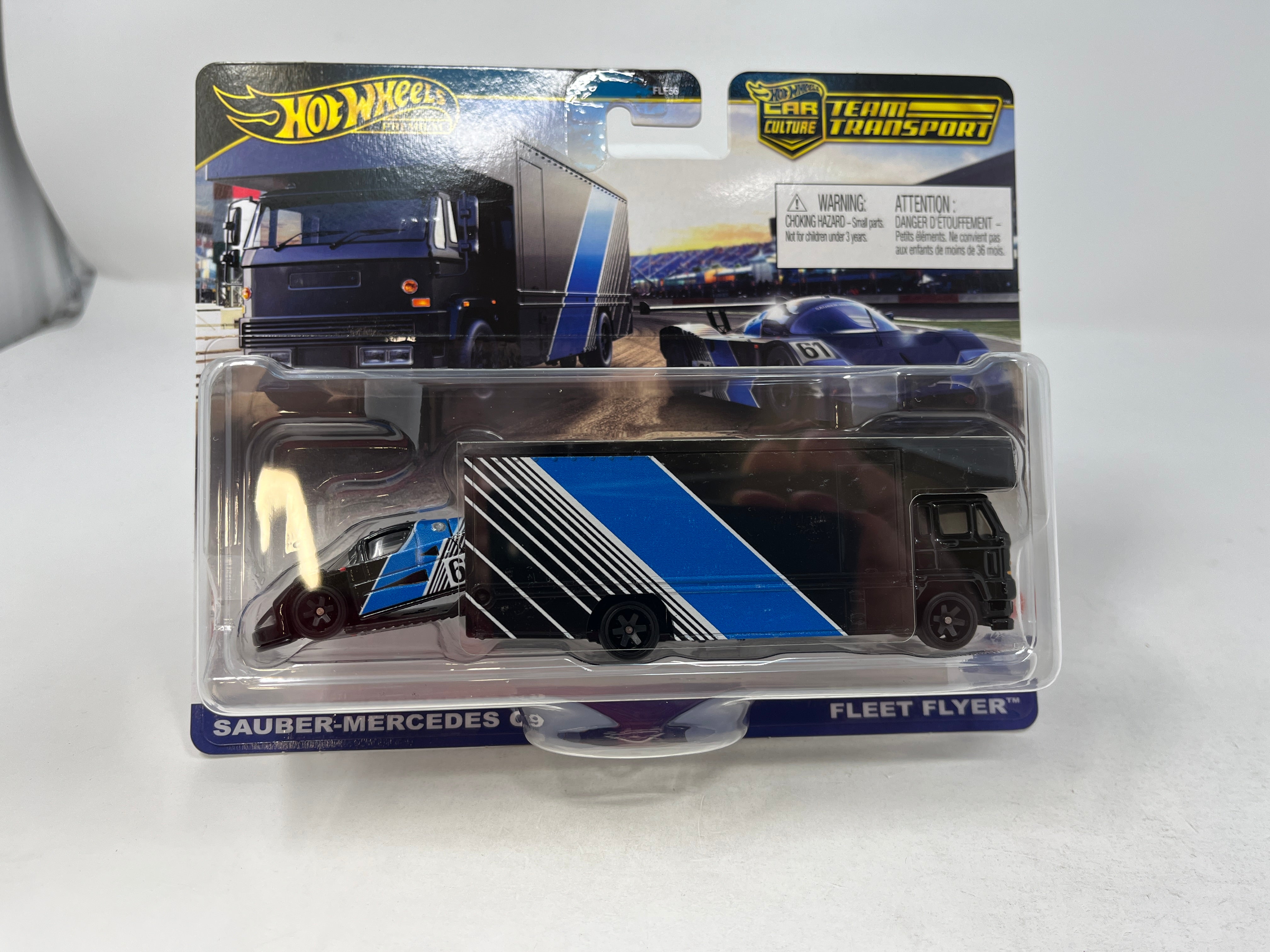 Sauber-Mercedes C9 & Fleet Flyer * 2024 Hot Wheels Team Transport Case B、mySite、hgirdovlk