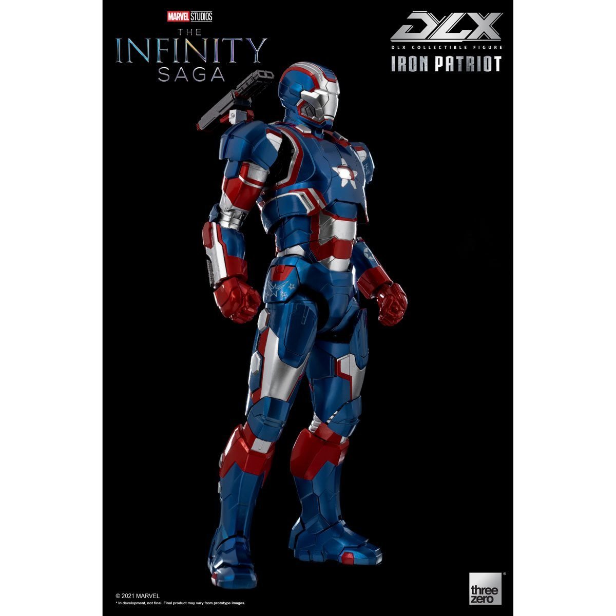 Marvel Studios: The Infinity Saga DLX Iron Patriot Action Figure、mySite、hgirdovlk