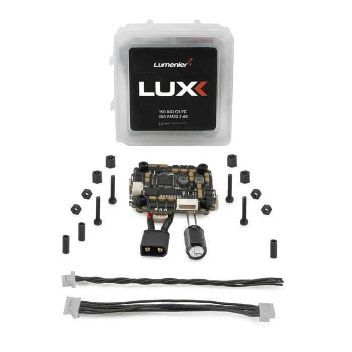  Lumenier LUX HD G4 AIO Whoop/Toothpick Flight Controller (w/ 35A AM32 4in1 ESC) - Solderless、mySite、merchandisen