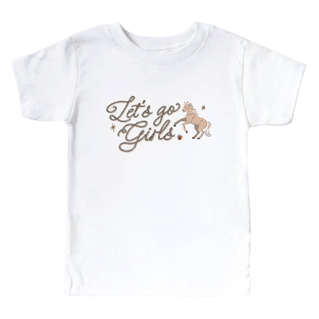  Go Girls Kids Graphic Tee | White、mySite、layawaytickets