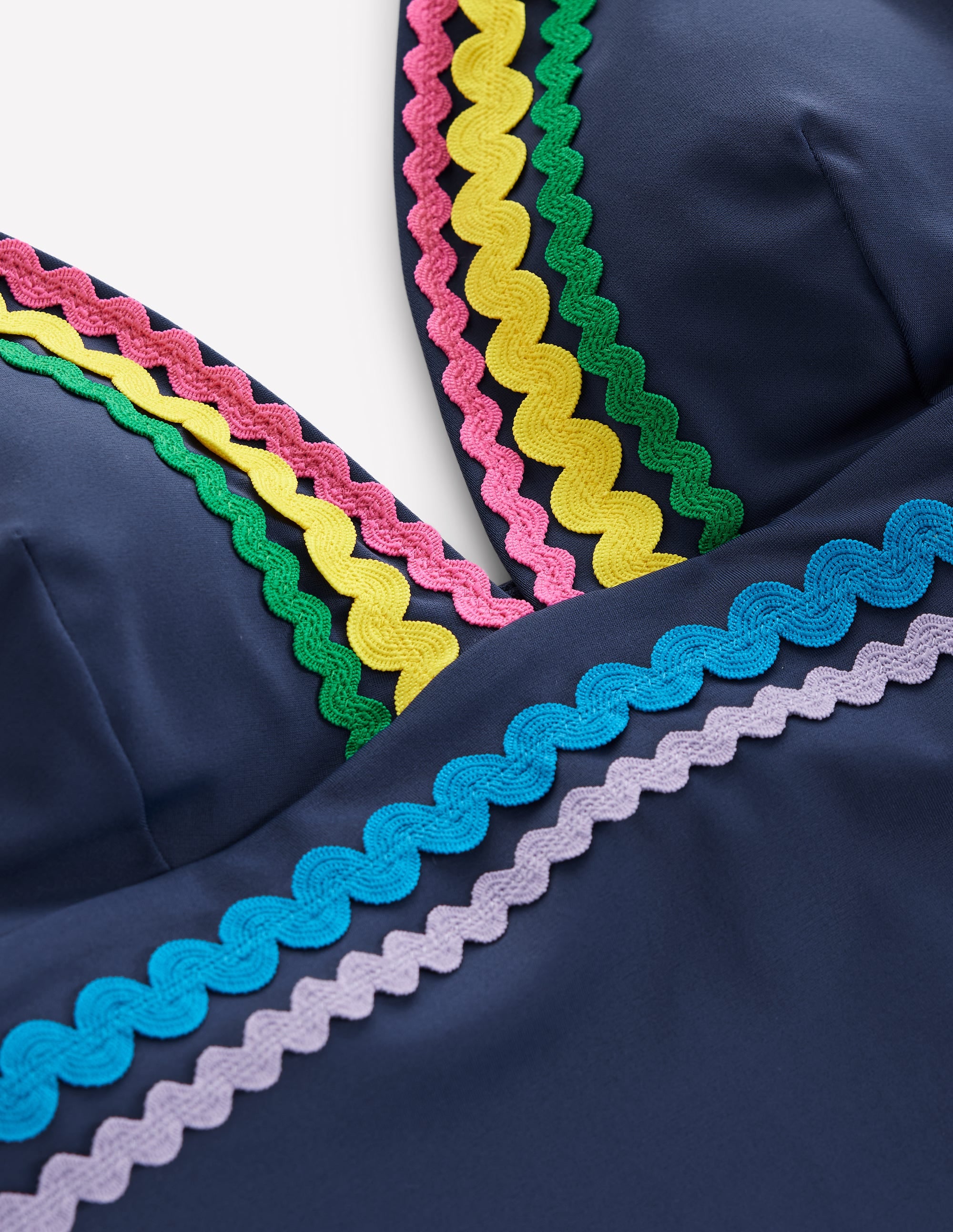  Porto Tankini Top-Navy Rik Rak、mySite、ashleygrahame