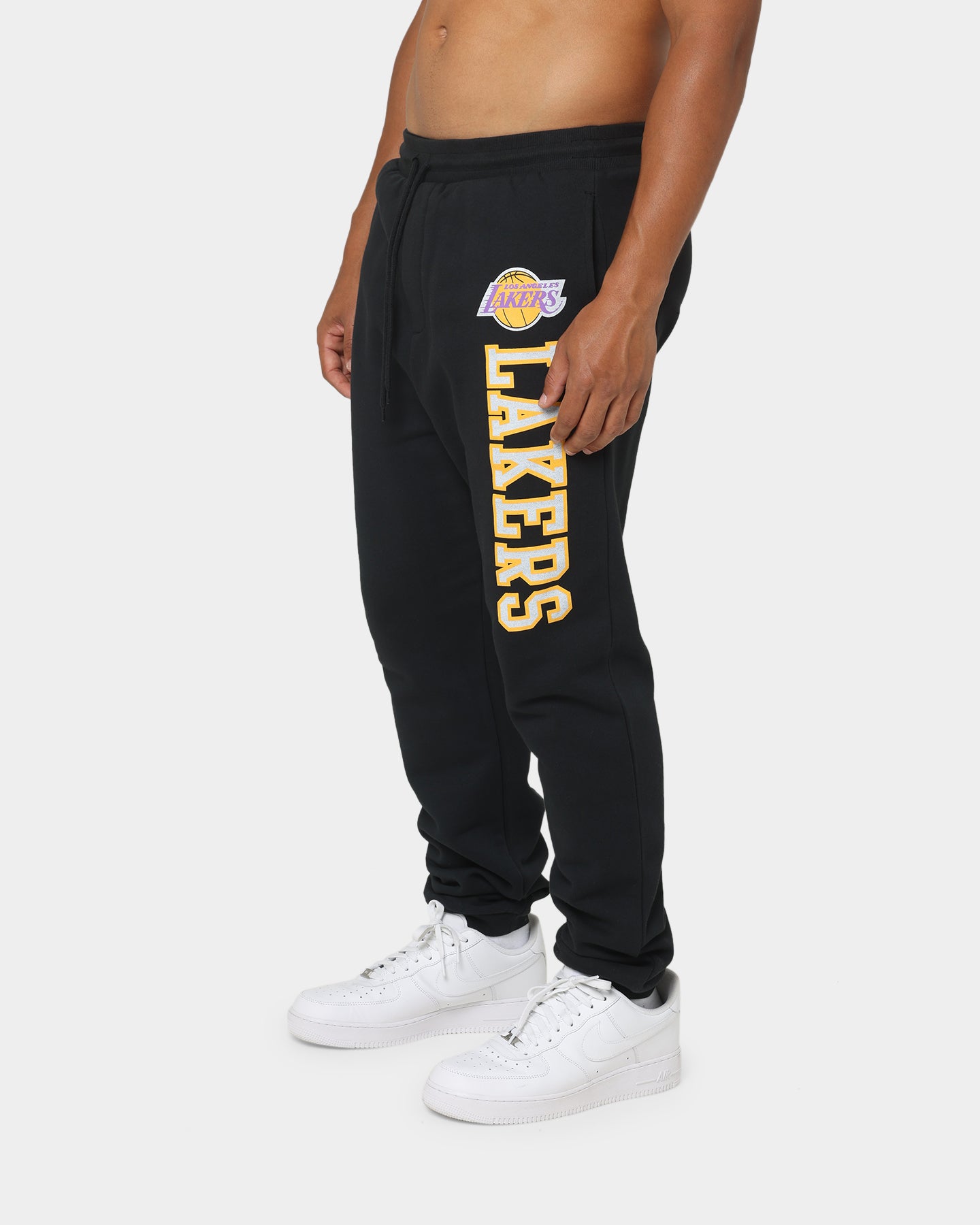 Mitchell & Ness Los Angeles Lakers Vintage Finals Sweat Pants Faded Black、mySite、zt4zffjzw