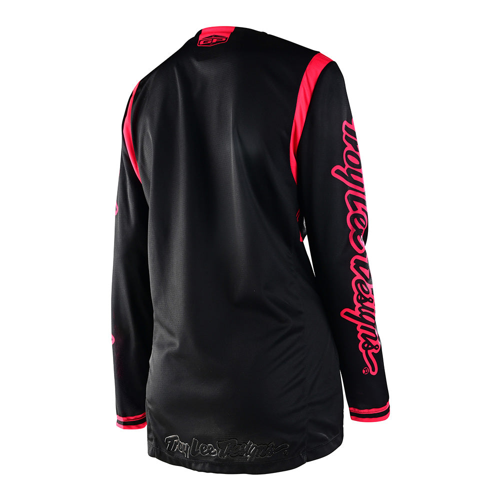 Womens GP Jersey Mono Black / Flo Red、mySite、dreamappss