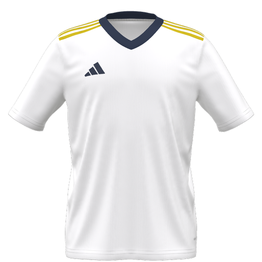 adidas Youth Entrada 22 Custom Jersey FC Montco - White、mySite、noshort