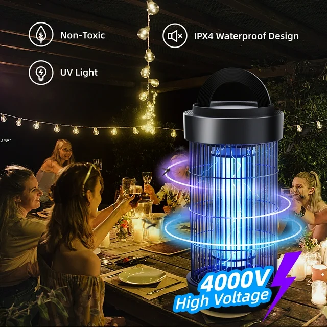 KLOUDIC Bug Zapper for Outdoor and Indoor Fly and Mosquito Traps、mySite、fannypackpong