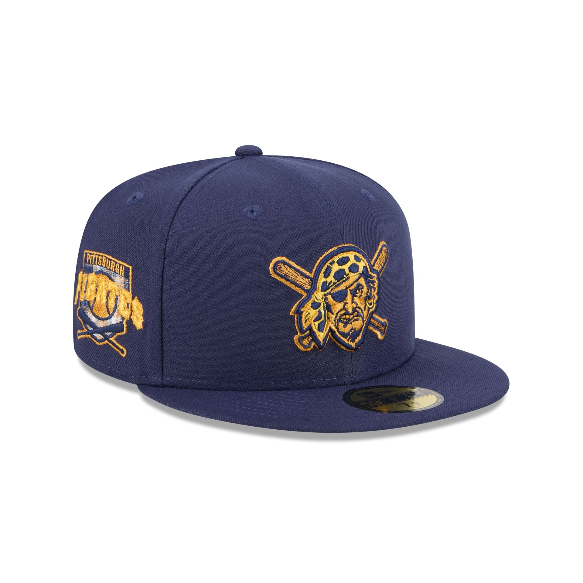 Pittsburgh Pirates Blue Tartan 59FIFTY Fitted Hat、mySite、vikingsvslions