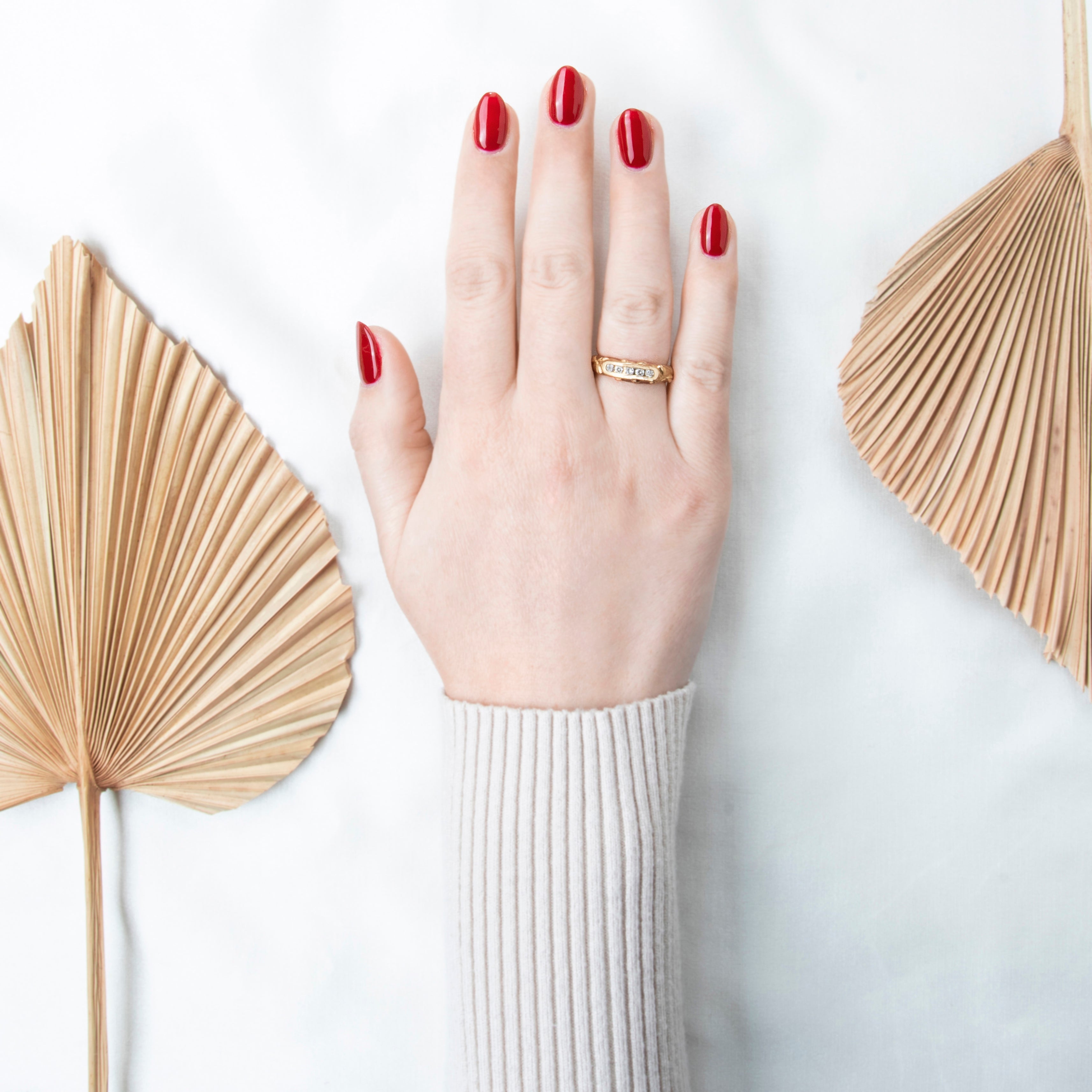 Vintage Heavy 14k Yellow Gold Diamond Hand Engraved Vine Foliage Ring 6.75、mySite、hinf8tx79