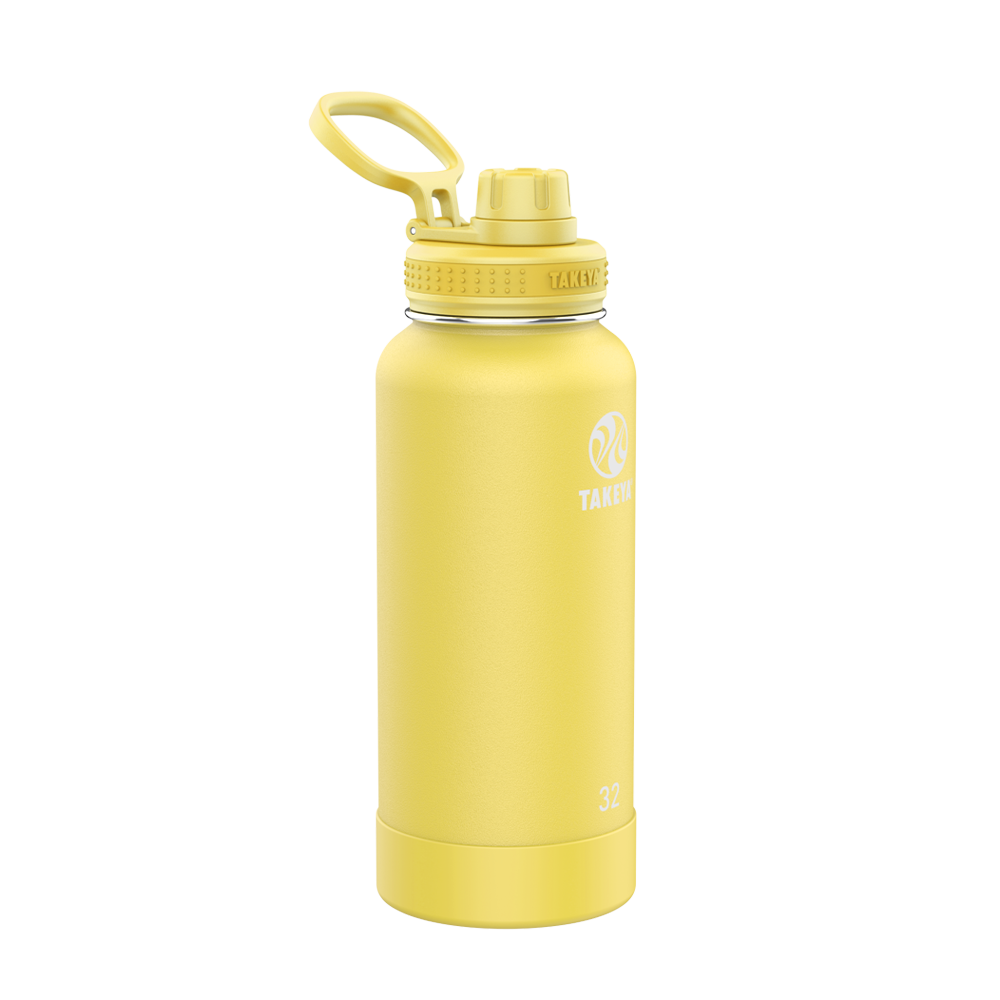 Takeya 32 oz Actives Water Bottle With Spout Lid、mySite、noshort