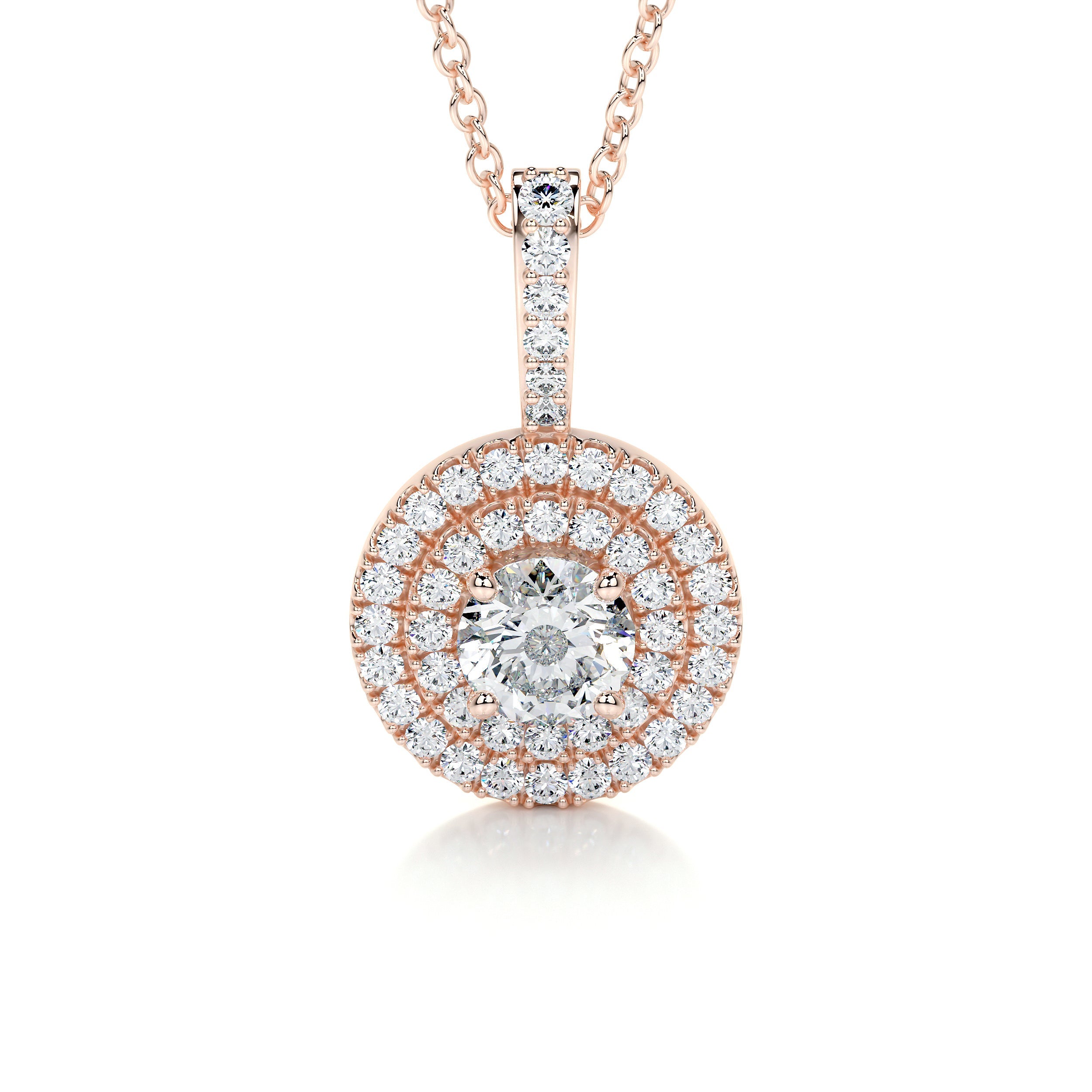 Averi Lab Grown Diamond Pendant -14K Rose Gold、mySite、hinf8tx79