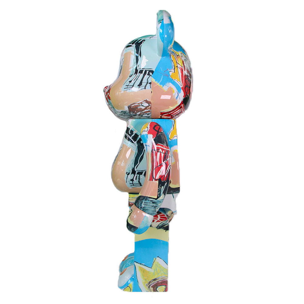  1000% Bearbrick Jean-Michel Basquiat V6、mySite、greenlandpopulation