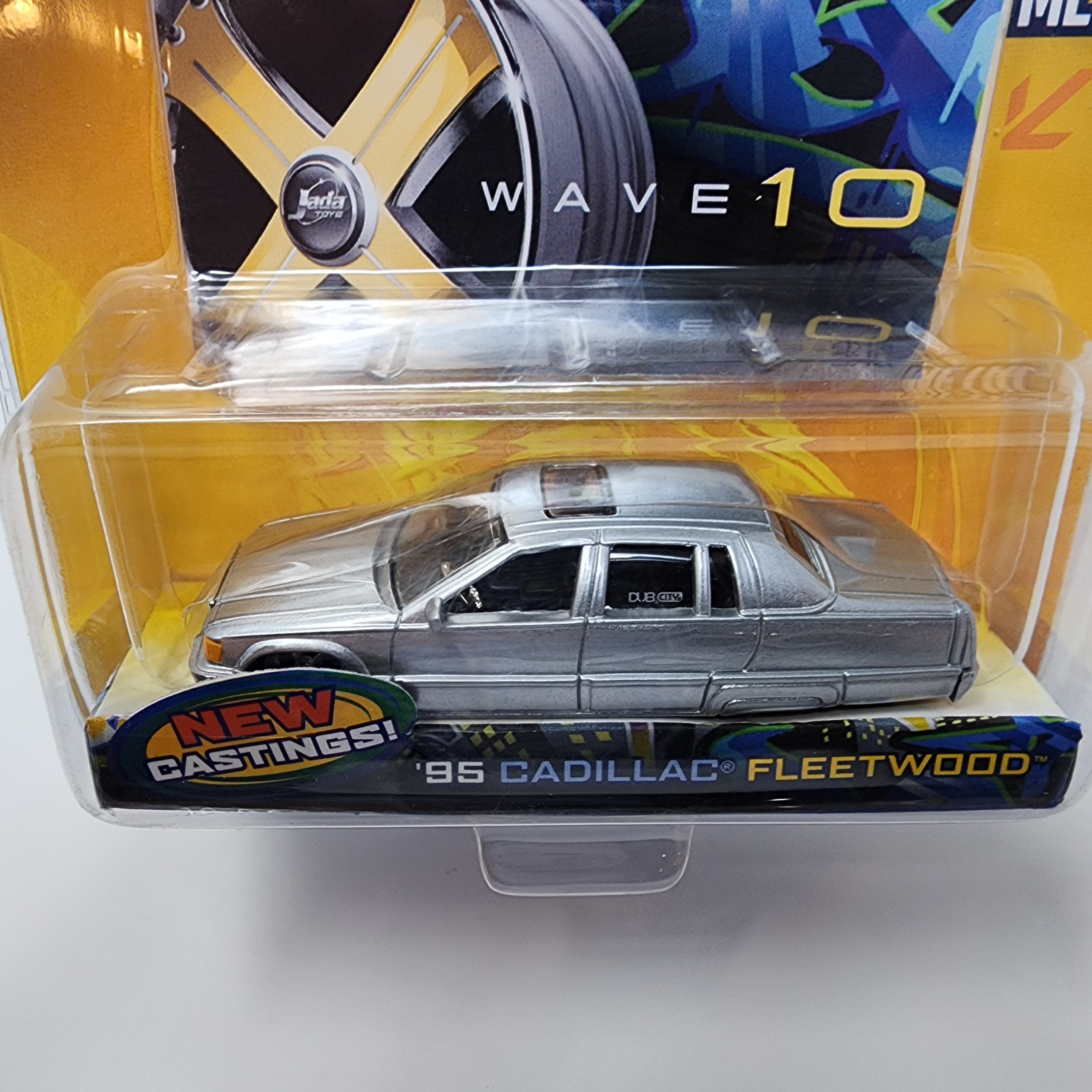 '95 Cadillac Fleetwood * Silver * Jada Toys 1:64 Scale Dub City、mySite、hgirdovlk