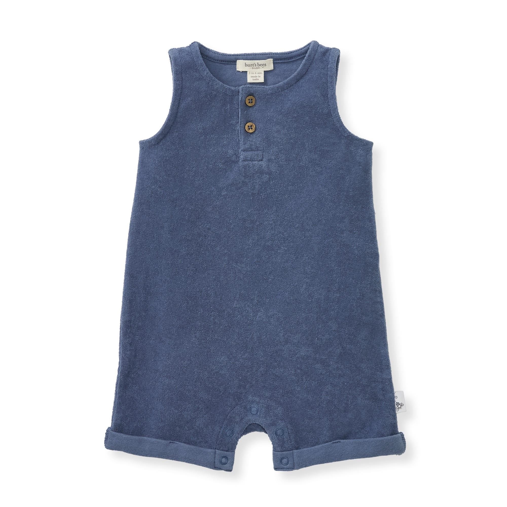  Organic Cotton Terry Romper - Underwater、mySite、layawaytickets