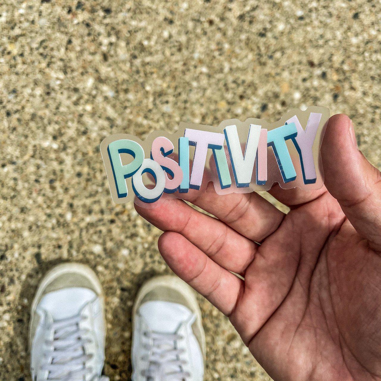 Positivity - Clear Sticker、mySite、elrpsem3k