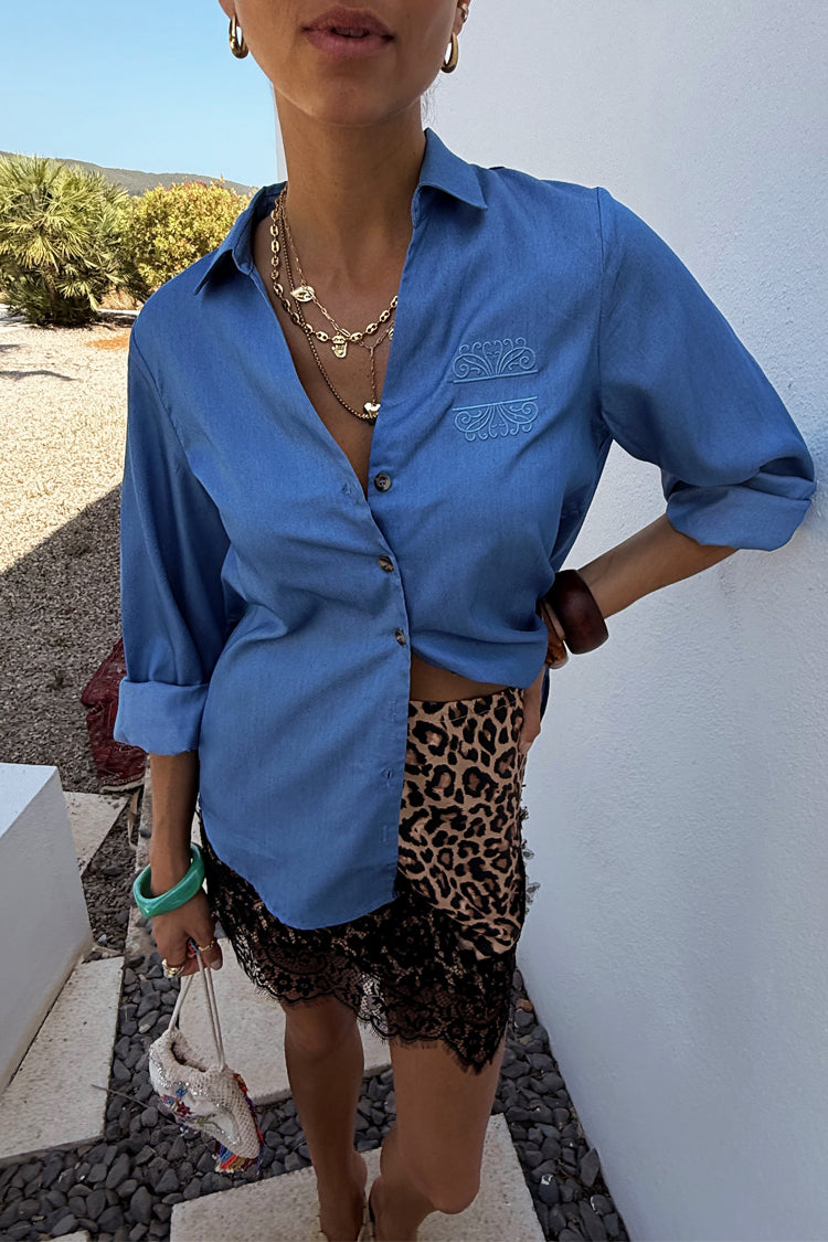 Chambray Miley Shirt、mySite、solidvoid