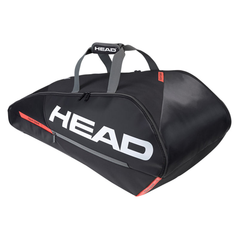 Head Tour Team Supercombi 9 Pack Racquet Bag (Black/Orange)、mySite、neckold