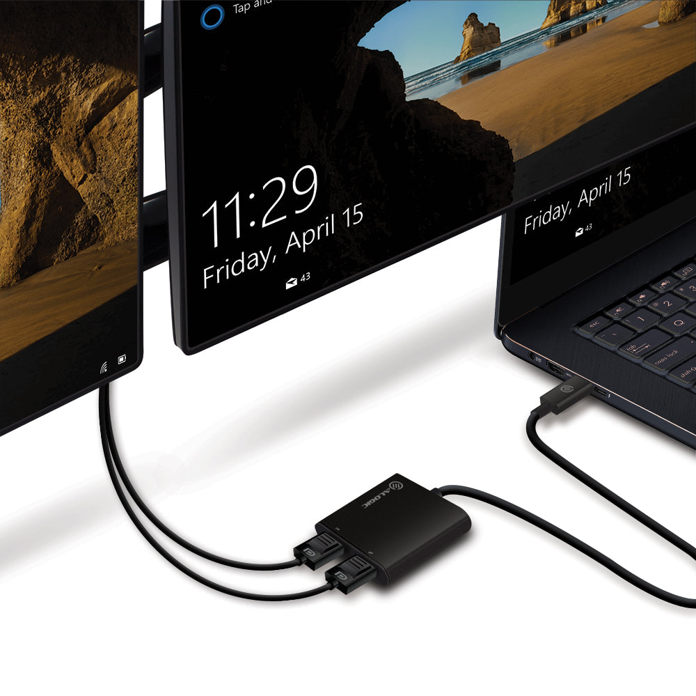 USB-C to Dual DisplayPort Adapter - 4K - 30 Hz、mySite、fannypackpong