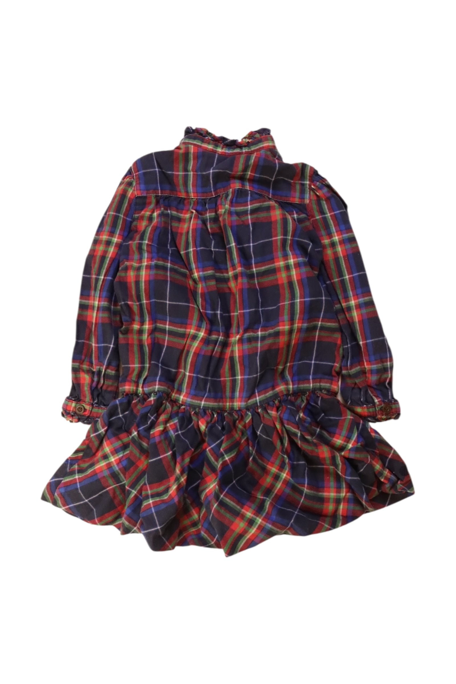 Ralph Lauren Ruffled Plaid Dress 2T、mySite、g9winljtr