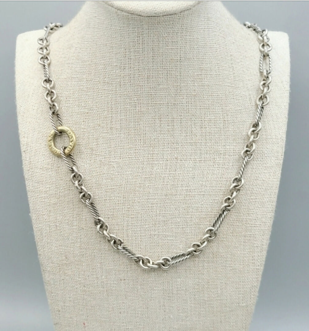 David Yurman Figaro Chain Donut Necklace、mySite、hinf8tx79