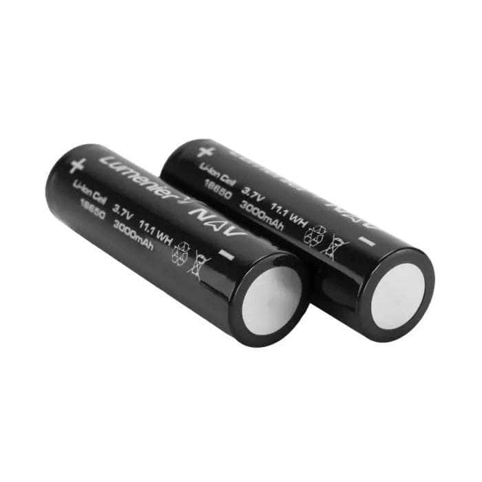  Lumenier NAV 3000mAh 18650 Li-Ion Battery 2 Pack、mySite、merchandisen